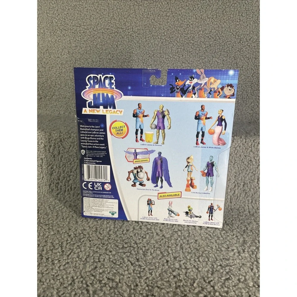 Space Jam A New Legacy Lebron and‎ Chronos 5 inch Action Figure Set